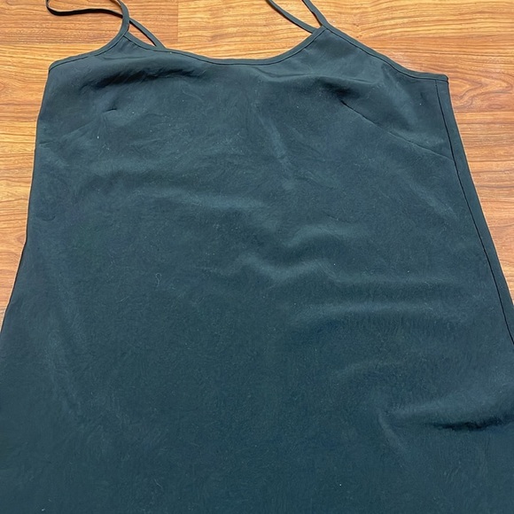 Nanette Lepore Silky V Neck Cami Lightweight Mini Slip Little Black Dress 4 - Picture 6 of 9